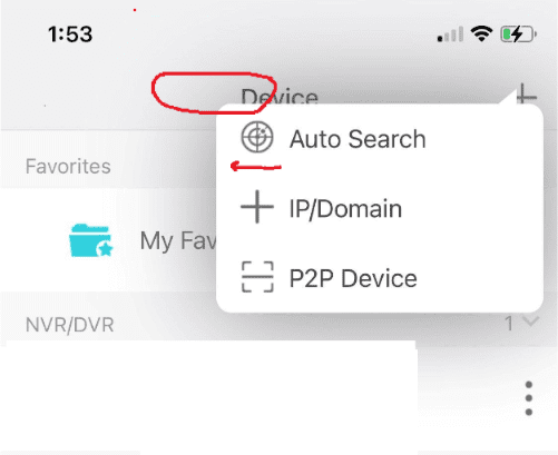Click IP/Domain