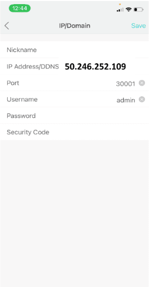 Enter password
